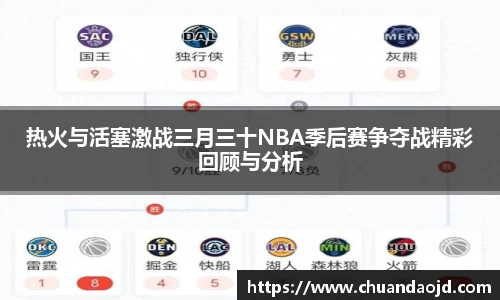 热火与活塞激战三月三十NBA季后赛争夺战精彩回顾与分析